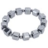 0.4in Terahertz Bracelet Rectangle Beads Good Thermal Conductivity Natural Terahertz