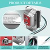 Landhoow 16V 10VA Doorbell Transformer with Built in Fuse, Safe