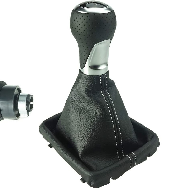 Perforated Gear Knob + Gear Stick Gaiter + Frame -