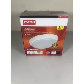 Ostwin LED Disk Light 4” 10w Dimmable 3000K Warm White 01.02.042 120v 60hz  90
