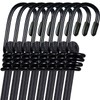 iCOMO 8 Pack Bungee Cord with Hooks, 24" Heavy Duty