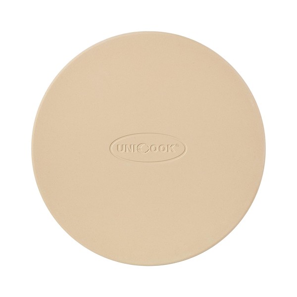 Unicook Small Pizza Stone 10.25 Inch for Oven and Grill,