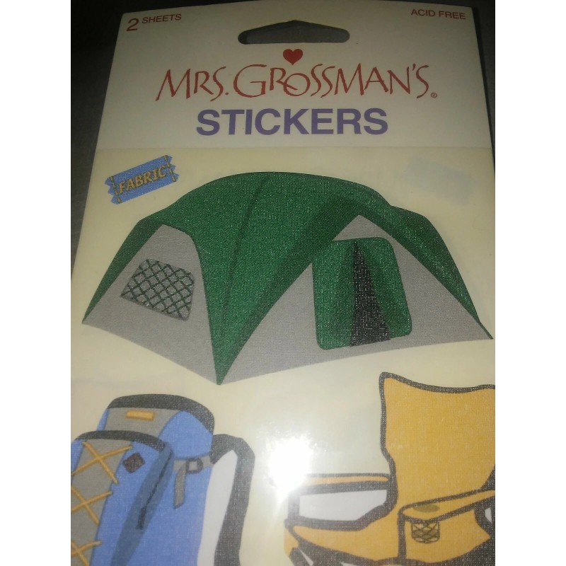Mrs. Grossman's Mrs Grossman's FABRIC CAMPING Tent Boots Sleeping Bag
