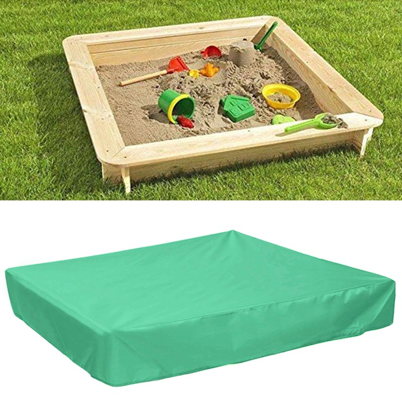 Square Swimming Pool Cover Children Sandbox Waterproof Cover for Garden