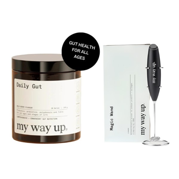 My Way Up Daily Gut Nutrition 270g and Magic Hand