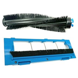 Goodsby Replacement Soft Roller Brush + Lid for Shark IQ Robot Vacuum Cleaner RV761_N RV761_NR RV761_NL RV761R01US RV700N RV720N RV725N RV750N RV761R00US RV850 RV850BRN RV850C Part# 1180FK750