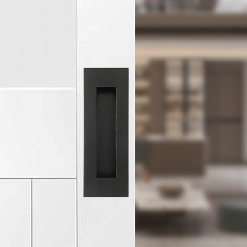 Recessed Finger Flush Pulls - Hadnles Fit Wardrobe Doors, Pocket