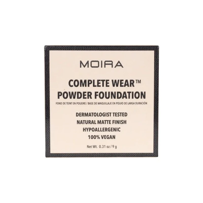 Base De Maquillaje En Polvo Moira Cometics Powder Foundation Tono