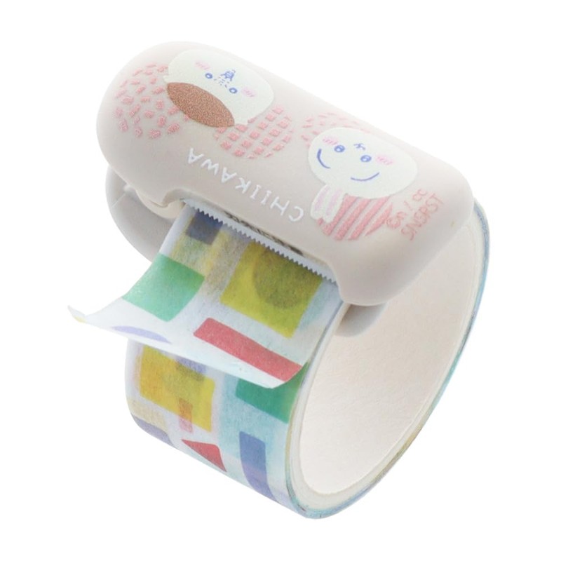 Sunstar Stationery S3623823 Chiikawa Tape Cutter, Karukut, Clip Type, Rabbit