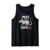 Pest Control Exterminator Rat Catcher Rodent Removal Mouse Tank Top