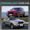 No Drill Front Bumper License Plate Mount Compatible with Lincoln