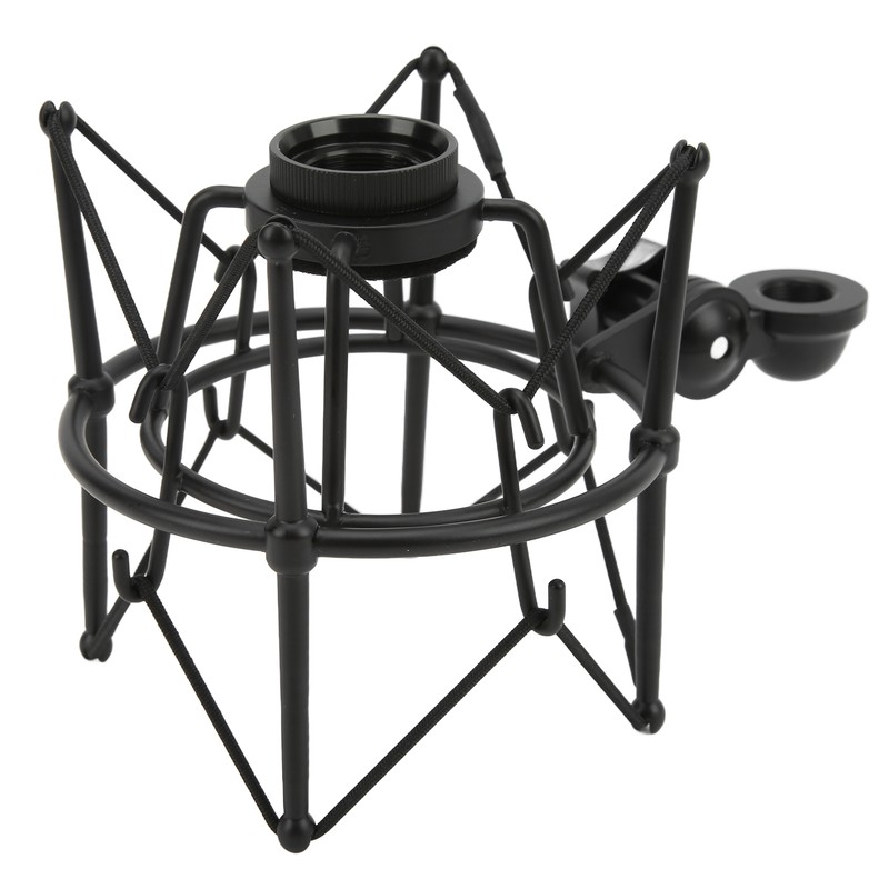 Microphone Shock Mount Clip Mic Anti Vibration Holder for Live