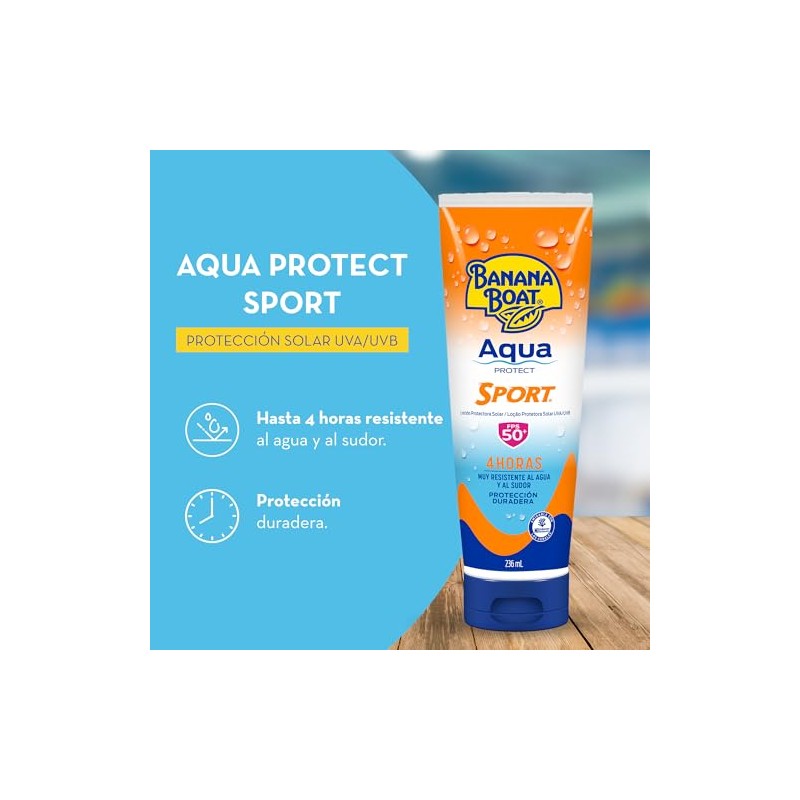 Banana Boat, Protector Solar Aqua Protect Sport 50+ FPS 236