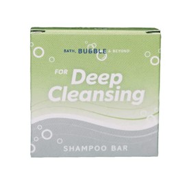 Bath Bubble & Beyond Solid Shampoo Bar Gift Boxed 50g (Green - Deep Cleansing)