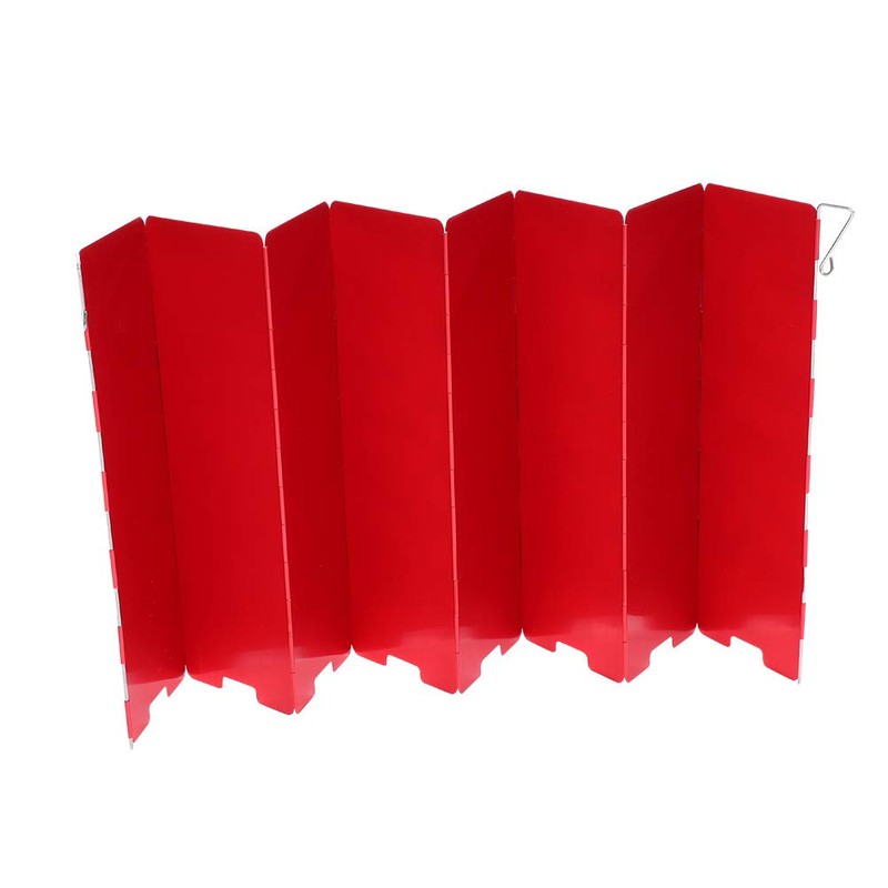 Lightweight and Durable Windscreen for Camping Stove, Foldable Stove Windshield