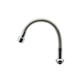 Gaona GA-HC030 Core-Eyan Flexible Nozzle, Bending Pipe, Length 11.8 inches (300 mm), Replacement, Outer Diameter 0.6 inches (16 mm), W 26 Thread 20 Screws, Water Splash Prevention