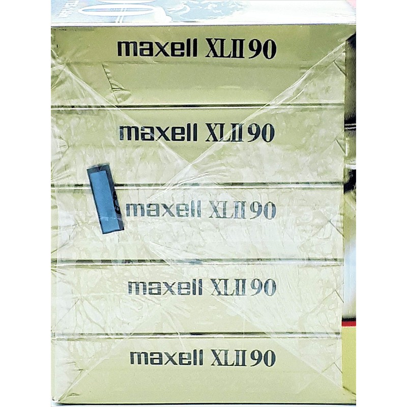 Xlii 90 High Bias Audio Cassette Tape -5-Pack