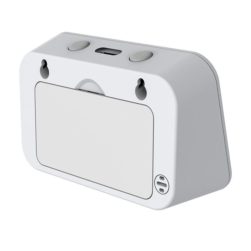Tuya WiFi Temperature Humidity Light Detection Alarm Clock 4 In