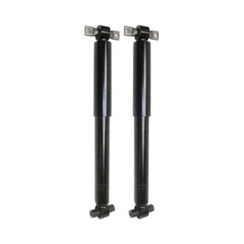 KarParts360 For Honda Pilot 2009-2015 Shock Absorbers Rear, Driver and Passenger Side | Pair 8.11 Inches Damper Travel Non-Adjustable | Twin-tube | Black | 13.38 Inches Collapsed Length | 52610SZAA04