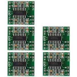 HiLetgo 5pcs PAM8403 2x 3W Mini Digital Power Amplifier Board AMP Class D 2.5-5V Input