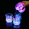 Uonlytech LED Drinking Cups, Pineapple Shaped Flash Light Cups, Plastic