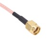 5Pcs RF Coaxial Cable SMA-J to SMA-J Audio Connector 2