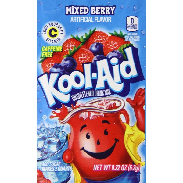 Kool-aid Unsweetened Drink Mix (12 Pack) Mixed Berry