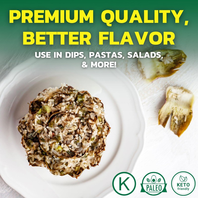 Native Forest Quartered Artichoke Hearts - Artichokes, Artichoke Hearts in