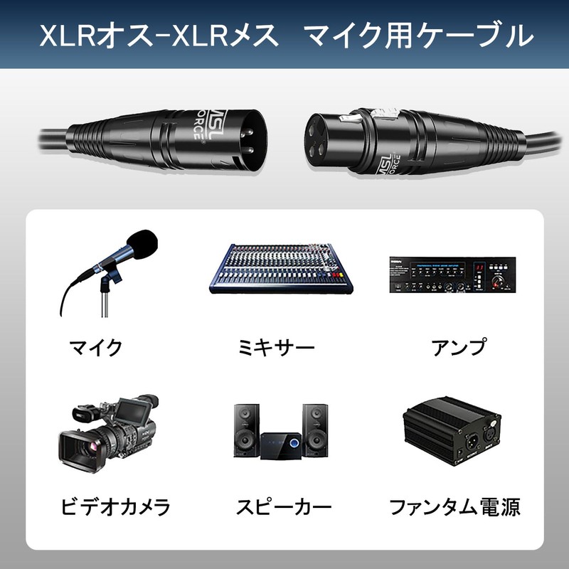 Japanese Company Microphone Cable, XLR Cable, Canon Cable, Microphone Extender,