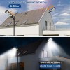 PFCTART 1500W Solar Street Light Outdoor Commercial LED Road Lamp