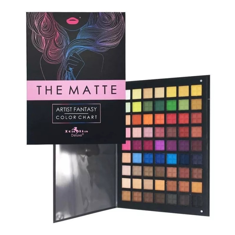 Italia Deluxe The Matte Paleta De Sombras By Italia Deluxe
