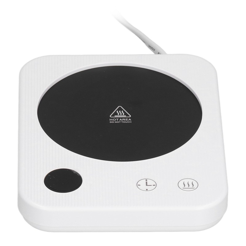 Coffee Warmer White 3 Heating Modes Timing Function Smart Insulation