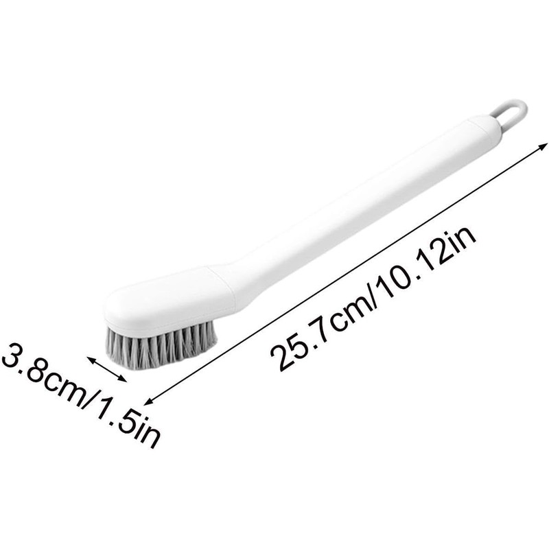 Shoe Brushes for Cleaning - Professional Long Handle Scrubber Tool