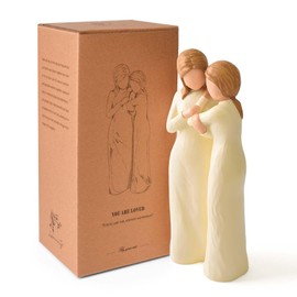 Faumsut Schwester Geschenke für Frauen, beste Freundin Schwestern Geburtstagsgeschenk, einzigartige Harz Schwester Figuren Geschenke für Schwestern von Schwester, Mutter und Tochter, Schwestern oder