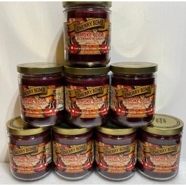 Smoke Odor Exterminator 13oz Jar Candle, Cherry Bomb Eight Pack.
