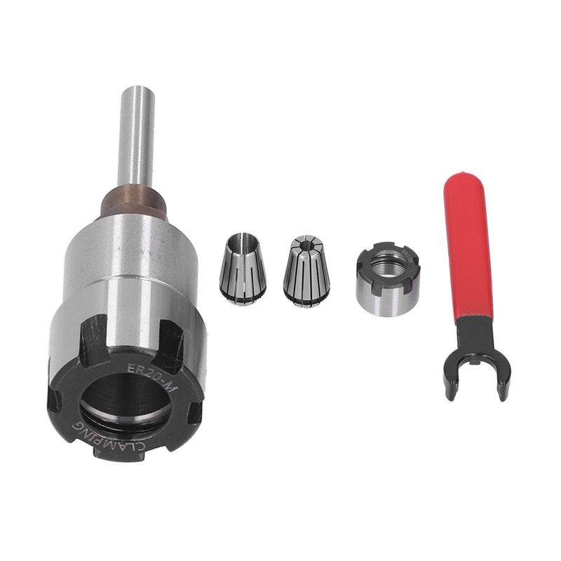 5Pcs set Router Bit Extension Rod Collet Extension Chuck Converter
