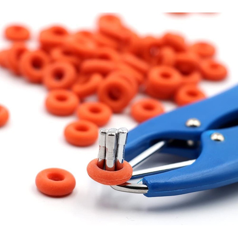 RANCH CHOICE Goat Banding Tools Livestock Bander and Bands Kit