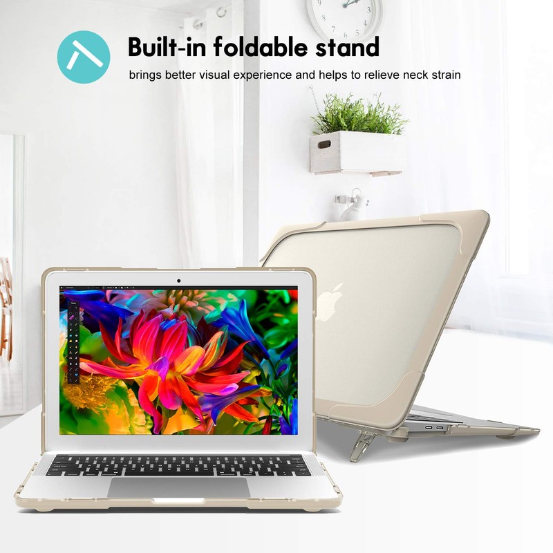 ProCase Cover Fold Kickstand for MacBook Air 13-in 2020 2019
