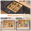 Lifewit Utensil Drawer Organizer, Expendable Cooking Silverware Tray for Kitchen