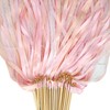 50Pcs Ribbon Sticks Wands Streamers with Bells Silk Fairy Stick