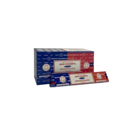 Giftbrit Nagchampa And Dragons Blood Incense Sticks 16 Gram 12 Pack for Meditation, Yoga, Relaxation, Healing and Positivity
