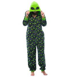 Just Love 6350-XL Adult Onesie Womens Pajamas Green