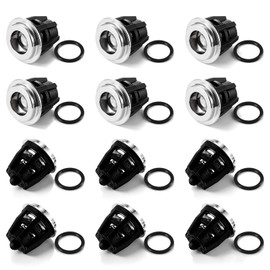 12 Pcs Pressure Washer Pump Check Valve Kit 1 K01 Replacement Valve Washer Bulk Rubber Inter Compatible with General Pump T1011 Ts1011 Ts1511 Ts2021 Ts2011 Ts1021 20 mm Series Pumps Tool