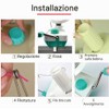 Avvolgitore per gomitoli di filato, avvolgitore per gomitoli, facile da