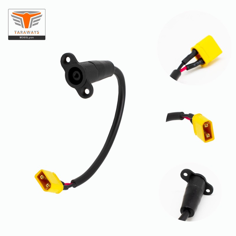 M365Lyon - Charging Port Compatible with Kukirin G2 Pro Scooter