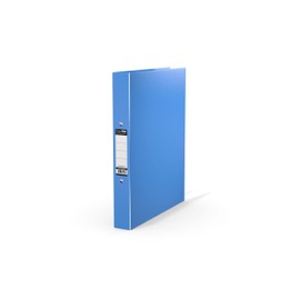 Durafile Ring Binder A4 File, Light Blue, Single File Folder Organiser, Heavy Duty Board Construction Folders for Paperwork Ring Binder, Ideal Folder for School, Home & The Office