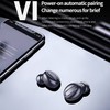 True Wireless Earphones Bluetooth 5.0 Headphones with Mic IPX5 Waterproof