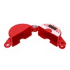 Oil Gas Valve Lockout Device with Safety Padlock Keys for