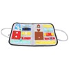 Elderly Activity Sensory Board Portable Zip Button Basic Skills Sensory