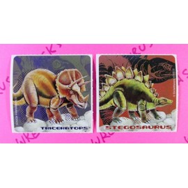 Smile Makers Dinosaurs Lot Of 5 Stickers